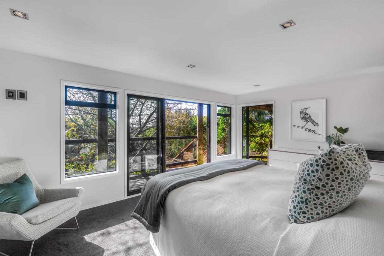 Taonga With Sea Views By Waiheke Unlimited Villa Oneroa Eksteriør billede